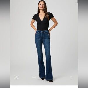 🌟 PAIGE- High Rise Laurel Canyon Bootcut Jean- 28